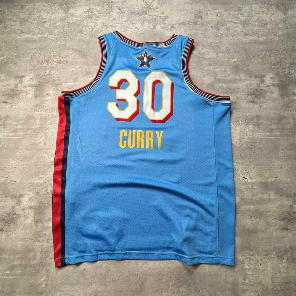 Jordan Swingman Jersey Mens 44 Blue 2025 NBA All Star Game Stephen Curry